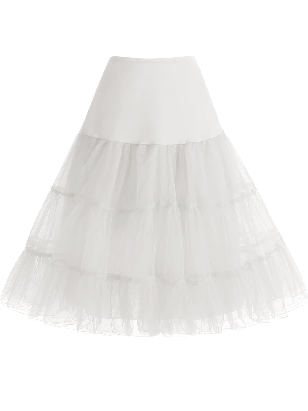 Women's Petticoat Tulle/Crinoline Underskirt 25" - XL